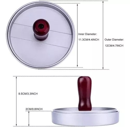 Miniatura 3 de Molde Prensa Aplastador Manual Para Carn